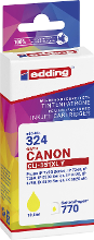 Edding Inktcartridge vervangt Canon CLI 551XL Compatibel Geel EDD 324 18 324 01