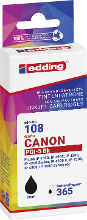 Edding Inktcartridge vervangt Canon PGI 5BK Compatibel Zwart EDD 108 18 108 01