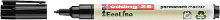 Edding Permanent marker e 25 EcoLine Zwart Watervast: Ja 4 25001