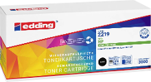 Edding Toner vervangt HP 106A, W1106A Compatibel Zwart 3000 bladzijden EDD 2219 18 2219