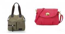 Ekphero Men Women Pillow Vintage Canvas Bag Shoulder Messenger Handbag