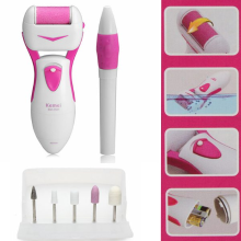 Electric Feet Dead Skin Removal Heel Cuticles Nail Grinding Tool Set