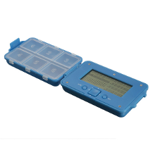 Electric Medicine Reminder Timer Pills Multi Alarm Digital Lcd Portable Pill Box Health Care