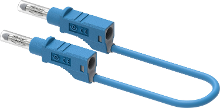 Electro PJP 2212/600V CD1 50BL Meetsnoer 50 cm Blauw 1 stuk(s)