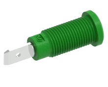 Electro PJP 228 2 I CD1 V Veiligheids inbouwbus Groen 1 stuk(s)
