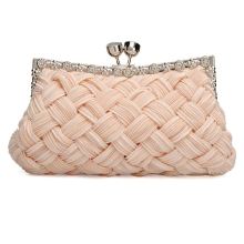 Elegant Lady Evening Patry Bag Bride Knitted Clutch Bag
