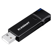 ELEGIANT BTI 069 bluetooth 5.1 Zender Draadloze Audio Zender Mini USB 3.5 Jack BT adapter voor TV koptelefoon Home Stere