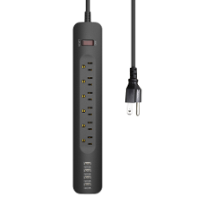 ELEGIANT Smart Charging Socket 6 Positie 4 Usb poort Opladen Voor iPhone 12 Pro Max Voor Samsung Galaxy S21 Note S20 ult