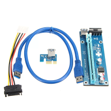 ELEGIANT USB3.0 1X naar 16x PCI E Extender Riser Board Kabel voor Mining