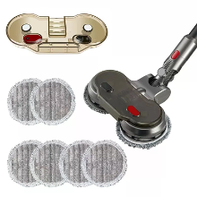Elektrische Mopkop voor Dyson V7 V8 V10 V11 met Watertank 150 RPM Multifunctionele Droog Nat Schoonmaak Polijsten Waxen