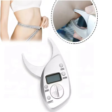 Elektronische digitale huidplooimeter LCD display 11x5,5x2 cm Meet huidplooidikte Nauwkeurig Betrouwbaar Thuisfitness hu