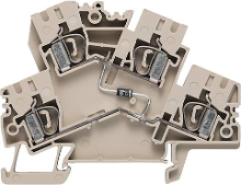 Element serieklem ZDK 4 2/D FORWARD WeidmÃ¼ller Inhoud: 50 stuks