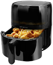 EMERIO AF 129329.3 Airfryer 5 l 1500 W Zwart