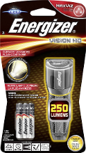 Energizer Vision Hd Metal 3 Aaa Led Zaklamp Werkt Op Batterijen 250 Lm 11 H 133 G