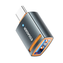 ESSAGER ES OTG17 5A USB Man naar Type C Vrouw / iP Man naar USB Vrouw / Type C Man naar USB Vrouw Adapter Converter voor