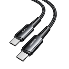 ESSAGER ES X16 PD240W Type C naar Type C Kabel PD3.1 Snel opladen Datatransmissie Vertind koperen kernlijn 1M/2M lang vo