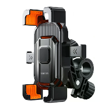 ESSAGER ES ZJ28 Universele Fiets Telefoonhouder Handvat/ Achteruitkijkspiegel Beugel 360° Rotatie voor 4.7 6.7Inch Mobie