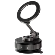 ESSAGER ES ZJ41 Vier assige opvouwbare magnetische houder voor telefoon met vacuümzuigkoppeling N52 magneet 1080° rotati