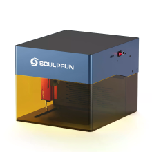 [EU Direct] SCULPFUN iCube Pro 5W (BT) Lasersnijmachine Draagbare Lasersnijmachine met Rookfilter Temperatuuralarm 125x1