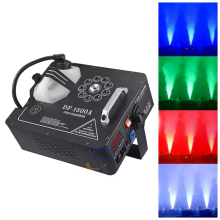 [EU Direct] YBEIYUAN 1500W RGB Verticale Mist Machine 9 LED RGB 3 in 1 DMX512 Stage Lighting Effect DJ Disco Bar Afstand