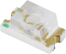 Everlight Opto 11 21SURC/S530 A2/TR8 SMD LED 1206 Rood 71 mcd 60 ° 20 mA 2 V Tape cut
