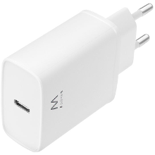 Ewent Compacte USB C Lader 20W voor snel opladen