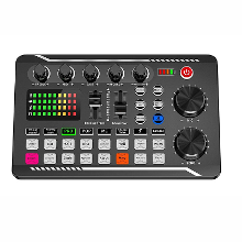F998 Geluidskaart Microfoon Live uitzending Kaarten Computer PC Mengpaneel Professionele Studio Set Accessoires
