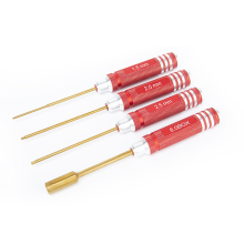 FF FlyFishRc FlyfishRC PF00156 Zeskantschroevendraaier Titanium Wrench Tools Kit voor RC model
