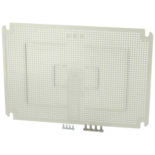 Fibox MPI EKP 3828 Montageplaat (l x b) 338 mm x 238 mm ABS kunststof 1 stuk(s)