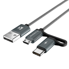 Floveme Qc 3.0 Fast Charging Micro Usb Type C Data Cable 80cm For Samsung S8 S7 Huawei P10 Oneplus 5