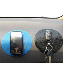 Football Shape Mobile Phone Car Non Slip Silicon Mat Sticky Pad
