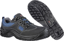 Footguard SAFE LOW 641880 43 Veiligheidsschoenen S3 Maat: 43 Zwart, Blauw 1 paar