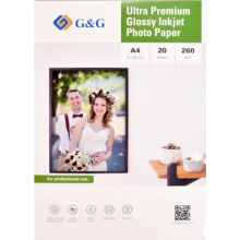 G&G 260GSM A4 20 Fotopapier 260 g/m² 20 stuk(s)