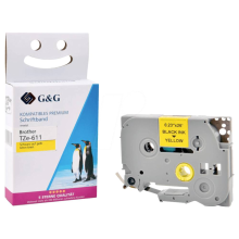 G&G Labeltape Tekstkleur: Zwart