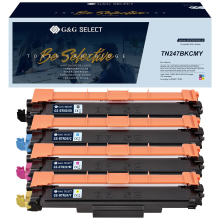 G&G Toner vervangt Brother TN 247CMYK Compatibel Combipack Zwart, Cyaan, Magenta, Geel TN 247BK/TN 247C/TN 247M/TN 247Y GS B247 4P