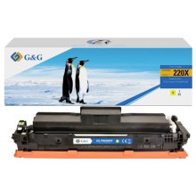 G&G Toner vervangt HP 220X, W2202X Compatibel Geel 5500 bladzijden GG PH2202XY NT PH2202XY B V2 S1