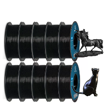 Geeetech PLA 3D printfilament Zwart 10KG 1.75Mm voor 3D printen