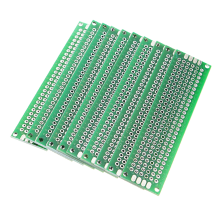 Geekcreit® 10pcs 20x80mm Fr 4 2.54Mm Double Side Prototype Pcb Printed Circuit Board