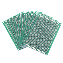 Geekcreit® 10pcs 50x70mm Fr 4 2.54Mm Double Side Prototype Pcb Printed Circuit Board