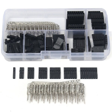 Geekcreit 310 stuks 2,54 mm mannelijke vrouwelijke Dupont kabel met kopconnector behuizingset
