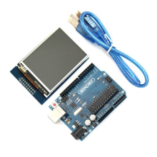 Geekcreit UNO R3 USB ontwikkelbord met 2,8 inch TFT Touch Display module