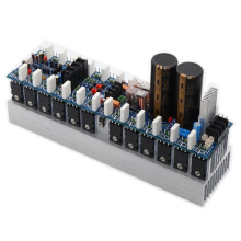 GeekTeches 1200W + 1200W High power Dual Channel Eindversterker Board HIFI Stereo Professionele Stage Audio Versterker Module