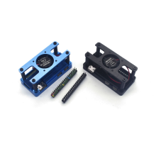 GeekTeches Aluminium Schelp Voor Raspberry Pi Nul 2 W Beschermhoes CNC Gepantserde Schelp Passieve Koeling Case Enclouse Box voor R