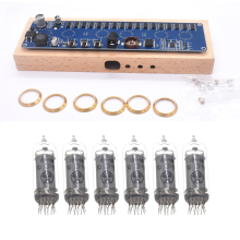 GeekTeches Voormalige Sovjet Unie IN14 Gloeispijer Klok DIY kits DC12V/USB Voeding