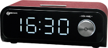 Geemarc VISOTEMPO200 MP3 speler 8 GB Rood, Zwart Luidspreker