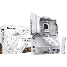 GIGABYTE B850 A ELITE WF7 ICE moederbord RAID, 2,5Gb LAN, WLAN, BT, Sound, µATX