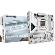 Gigabyte B850M EAGLE WF6E ICE Moederbord Socket AMD AM5 Vormfactor Micro ATX Moederbord chipset AMD® B850
