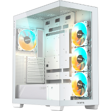 GIGABYTE C500 Panoramic Stealth Ice midi tower behuizing
