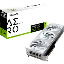 GIGABYTE GeForce RTX 5070 AERO OC 12G grafische kaart 1x HDMI, 3x DisplayPort