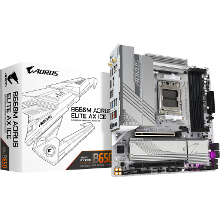 GIGABYTE GiBy B650M A ELITE AX ICE moederbord